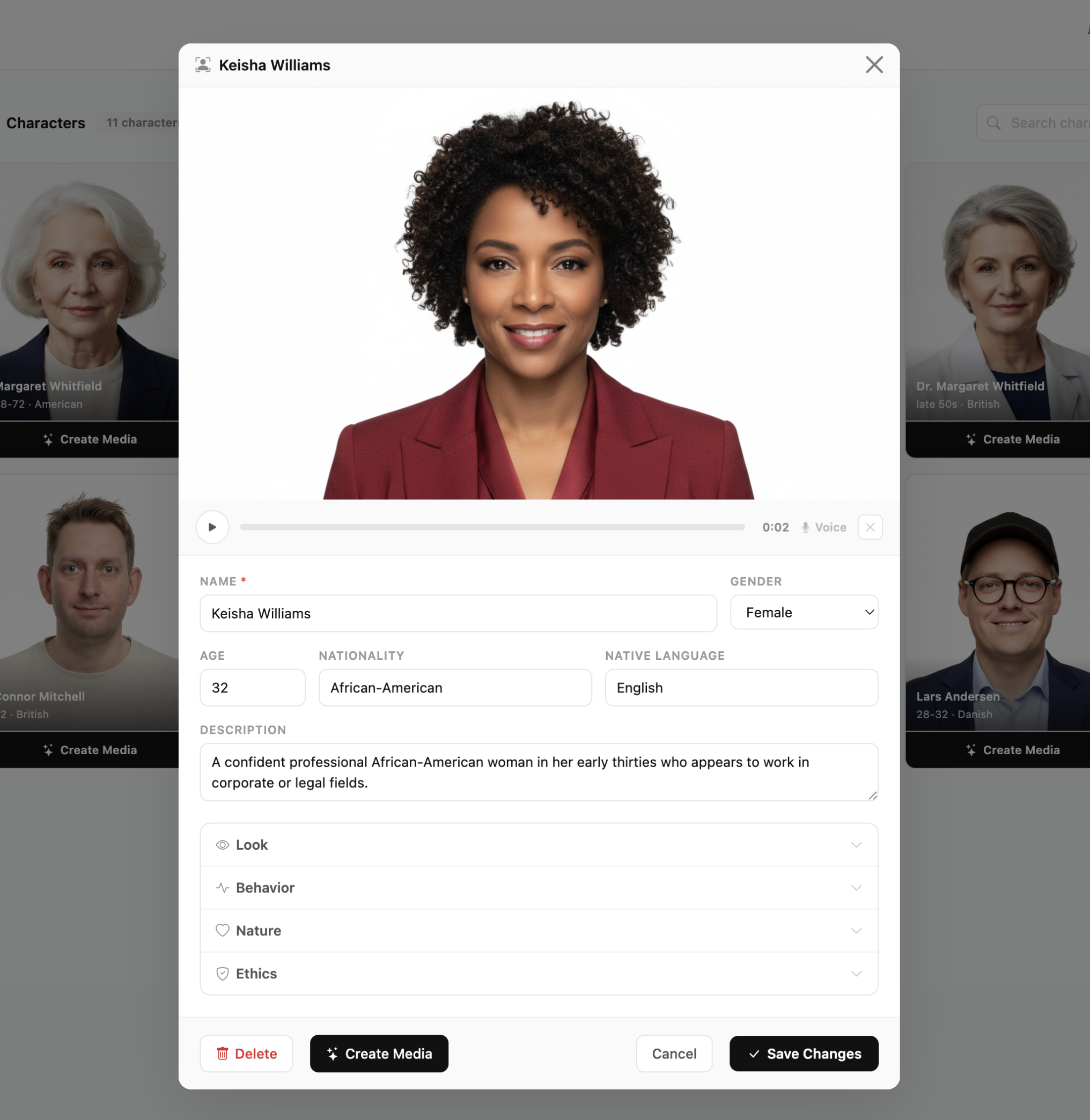 Build your AI character